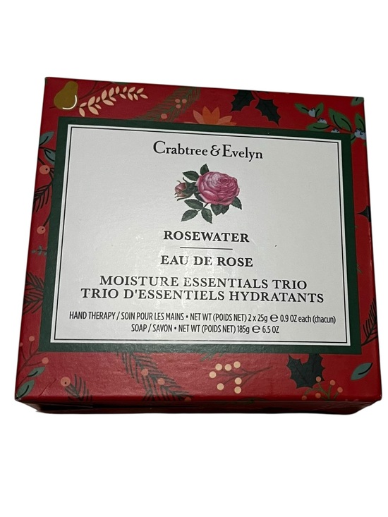 Crabtree & Evelyn Other - Crabtree & Evelyn moisture essentials trio rose water soap hand lotion new nib